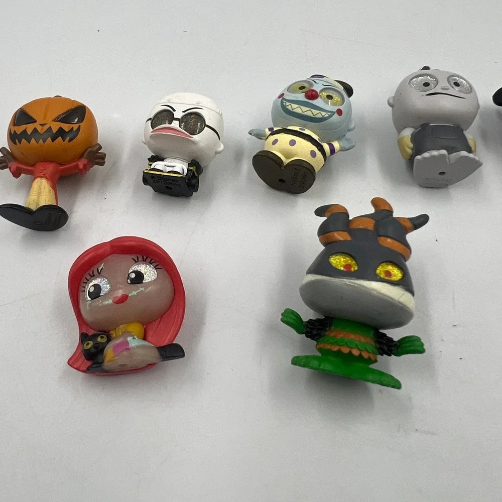 Disney Doorables Nightmare Before Christmas Lot 7 Figures Sally‎ Pumpkin King